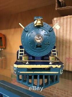 Lionel Standard Gauge 390E Blue Comet Set OB from 1930 LN