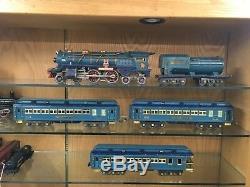 Lionel Standard Gauge 400E Blue Comet Set 1932 Well Used