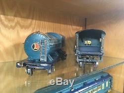 Lionel Standard Gauge 400E Blue Comet Set 1932 Well Used