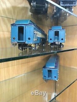 Lionel Standard Gauge 400E Blue Comet Set 1932 Well Used