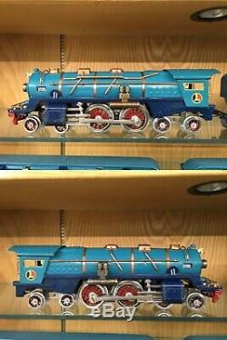 Lionel Standard Gauge 400E Blue Comet Set c. 1931 Ex+