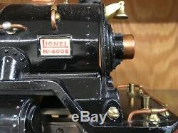 Lionel Standard Gauge 400E Loco with Tender and Tender Original Box