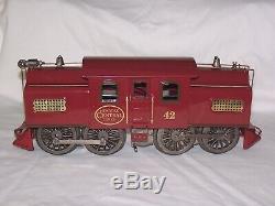 Lionel Standard Gauge #42 Locomotive Ca. 1917-1923 Restored