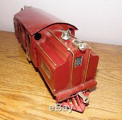 Lionel Standard Gauge #42 Pre War Locomotive original red. Very Rare