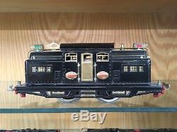 Lionel Standard Gauge Black 318E Loco Set with 3 x 516 Coal Hoppers, 517 Caboose