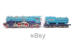 Lionel Standard Gauge I-400-E Blue Comet Steam Locomotive & Tender 6-13103 READ