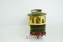 Lionel Standard Gauge No. 4 Cream & Green Trolley James Cohen Reproduction