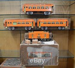 Lionel Standard Gauge PO-50 Set with Set Box and Boxes Made 1928 to 1929 Only