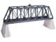Lionel Thru Truss Bridge O Gauge Model Train Accessory With Flashers And Rock