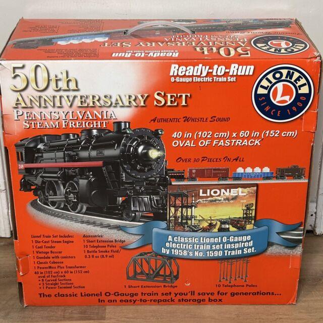 Lionel Train Set O-gauge 50th Anniversary Pennsylvania Steam Freight 7-11087