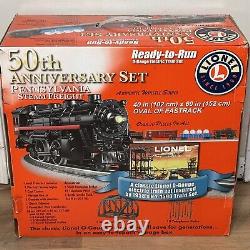 Lionel Train Set O-Gauge 50th Anniversary Pennsylvania Steam Freight 7-11087
