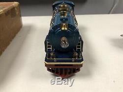 Lionel Trains Prewar Standard Gauge 390e Blue Comet and 390T Tender With Set Box