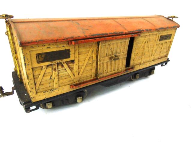 Lionel Trains Prewar Standard Gauge 514 Vtg 1930 Cream Orange Roof Tinplate