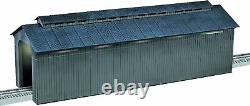 Lionel Twenty-Four Inch Gray Covered Bridge O Gauge Model Train Accessory