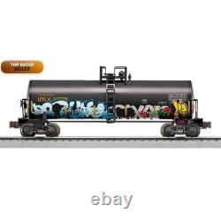 Lionel UTLX Graffiti Unibody O Gauge Model Train Tankcar 2428380
