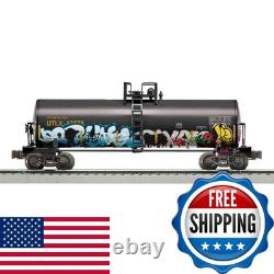 Lionel UTLX Graffiti Unibody O Gauge Model Train Tankcar 2428380