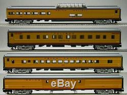 Lionel Union Pacific Challenger 21' Passenger Car 4-pack O Gauge Up 6-85360 New