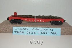 Lionel Vintage Original Postwar 6826 Christmas Tree Flat Car O Gauge Toy Train