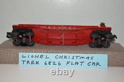 Lionel Vintage Original Postwar 6826 Christmas Tree Flat Car O Gauge Toy Train