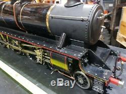 Live Steam 3 1/2 inch gauge locomotive and tender Black Five Model 3.5 train