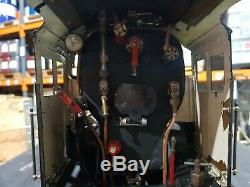 Live Steam 3 1/2 inch gauge locomotive and tender Black Five Model 3.5 train