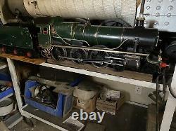 Live steam Locomotive 3 1/2 gauge. Great Western. Custom made in England