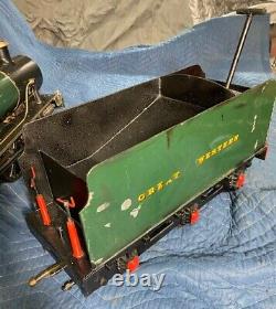 Live steam Locomotive 3 1/2 gauge. Great Western. Custom made in England