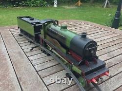 Live steam O gauge locomotive