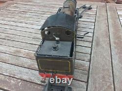 Live steam O gauge locomotive