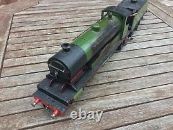 Live steam O gauge locomotive