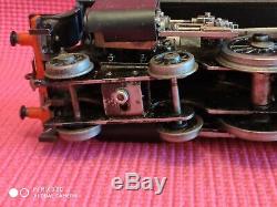 Live steam and tender. O Gauge 7mm. Black 5 4-6-0 with 0-6-0 Tender 45021