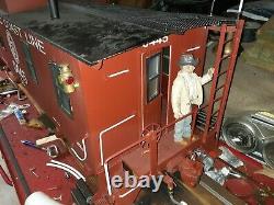 Live steam model railroad trains 7 and a half inch gauge