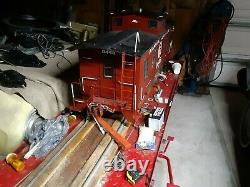 Live steam model railroad trains 7 and a half inch gauge