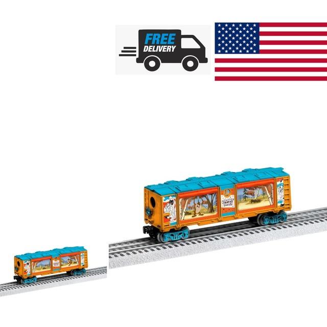 Looney Tunes Tasmanian Devil Lenticular O Gauge Model Train Boxcar 10.25 Inch