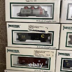 Lot Of 31 Bachman, Industrial Rail N-Gauge Scale Freight Cars New In Box