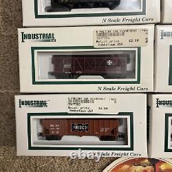 Lot Of 31 Bachman, Industrial Rail N-Gauge Scale Freight Cars New In Box