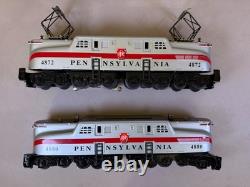 Lot Williams O Gauge Penn GG1 #4872 (Powered) & #4880 (Non Powered) See Video