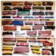 Lot Of 64 Model Train Railroad Cars Repair Parts Ho Gauge Vintage Free Shipping