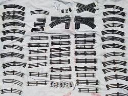 Lot of 80+ Lionel PW O Gauge Train Track 40 Straight 37 Curved + Cross Lanes