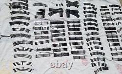 Lot of 80+ Lionel PW O Gauge Train Track 40 Straight 37 Curved + Cross Lanes