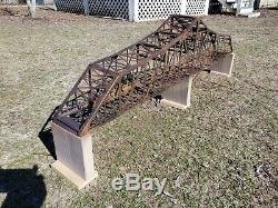 M1910' Bridge HO gauge, assembled, deco with piers Sale! MAO @ $400.00