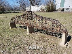 M1910' Bridge HO gauge, assembled, deco with piers Sale! MAO @ $400.00