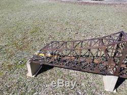 M1910' Bridge HO gauge, assembled, deco with piers Sale! MAO @ $400.00