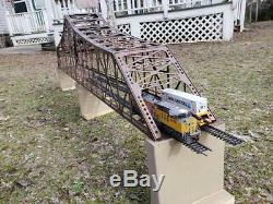 M1910' Bridge HO gauge, assembled, deco with piers Sale! MAO @ $400.00