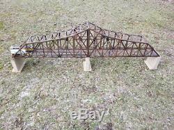 M1910' Bridge HO gauge, assembled, deco with piers Sale! MAO @ $400.00
