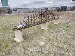 M1910' Bridge HO gauge, assembled, deco with piers Sale! MAO @ $400.00