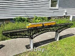 M1920', Deck Bridge -Assembled & Decorated G Gauge Sale! MAO @ $900.00