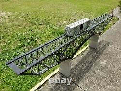 M1920', Deck Bridge -Assembled & Decorated G Gauge Sale! MAO @ $900.00