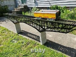 M1920', Deck Bridge -Assembled & Decorated G Gauge Sale! MAO @ $900.00