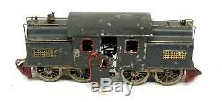 MM Lionel Prewar Gray #42 Standard Gauge Locomotive 1921-23 Needs TLC